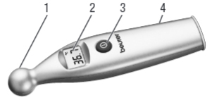 Nhiệt kế điện tử đo trán Beurer FT45
